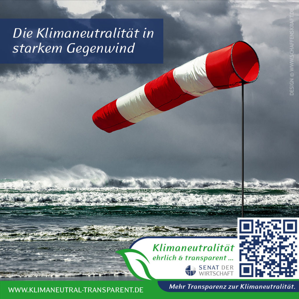 Die Klimaneutralität in starkem Gegenwind